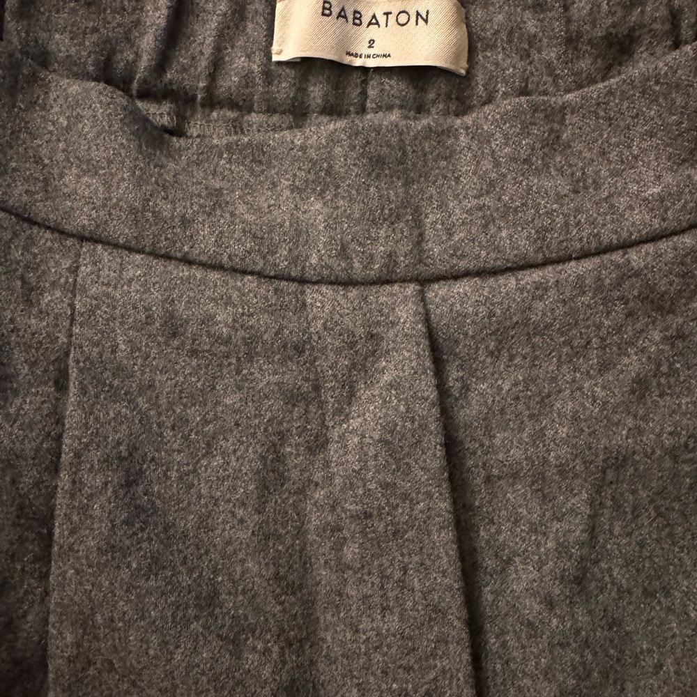 Babaton Charcoal wool pants
